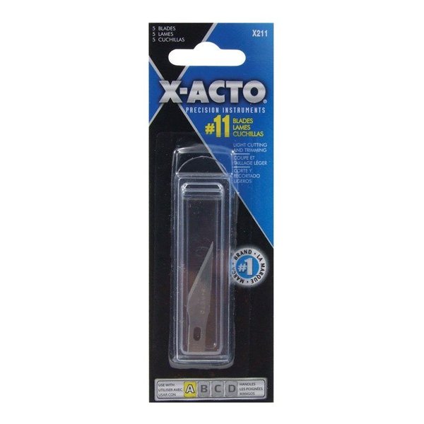 X-Acto X-ACTO RPLC BLD #11 5PK X211